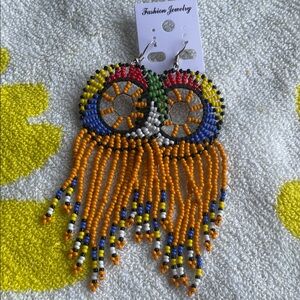 Colorful Beaded Earrings